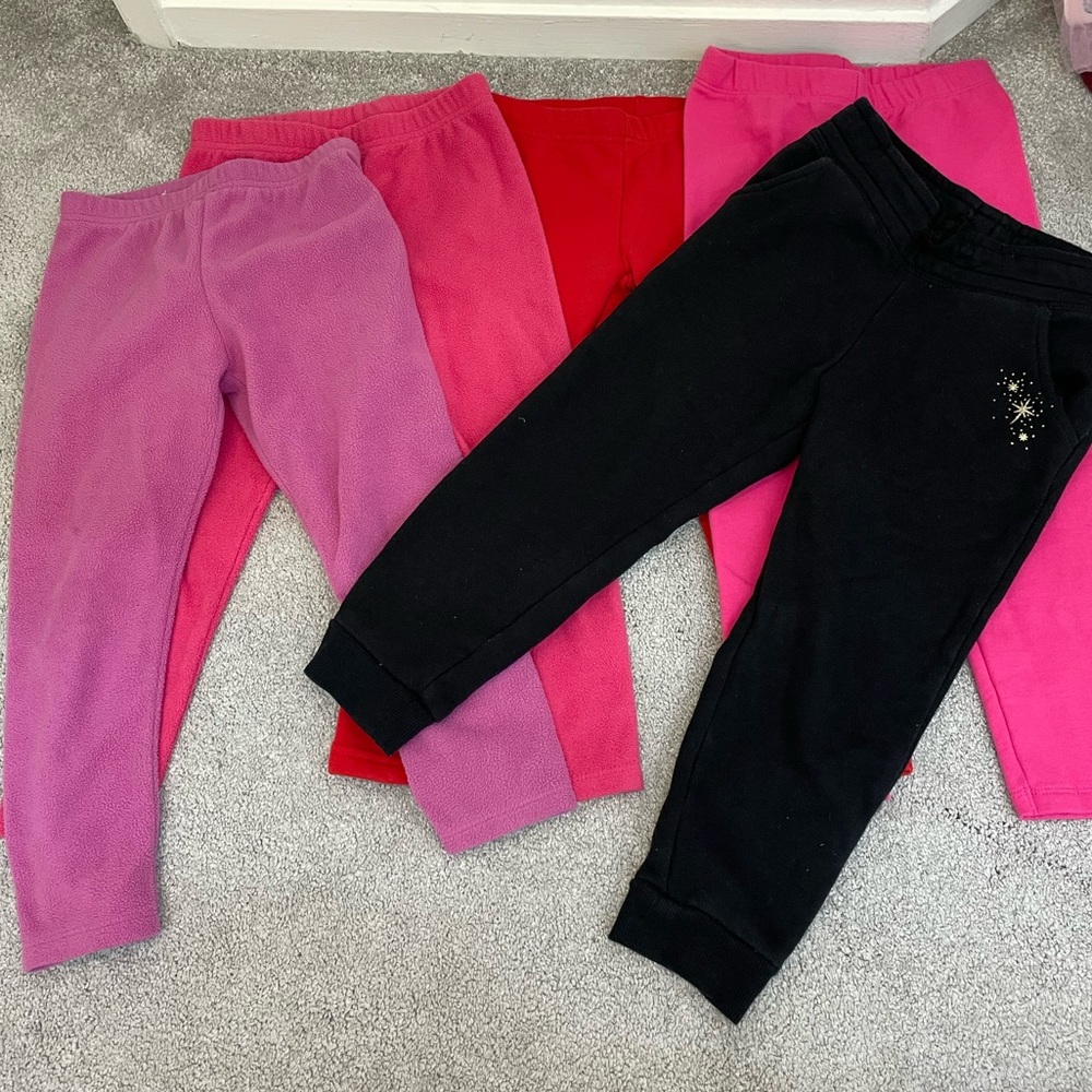 Girls warm legging bundle